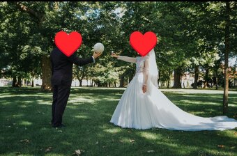 Svadobné šaty Mila Nova - 3
