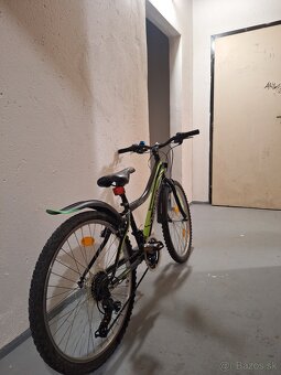 Detský horský bicykel 24" – používaný, plne funkčný - 3