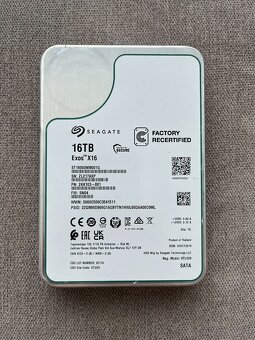 3,5" HDD Seagate Exos - RECERTIFIED - 16TB - 3