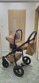 Predám kočík NEMO – trojkombinácia, béžová farba - 3