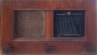 Staré Rádio Sachsenwerk Olympia 403 WK - 3