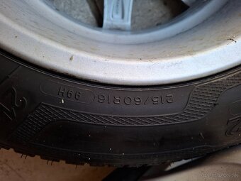 Sada zimných kolies 215/60/16 Škoda - 3