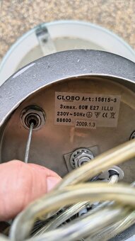 Globo skleneny luster - 3
