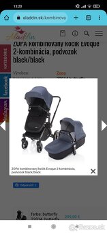 Kočík 2 kombinácia Zopa ewoque - 3