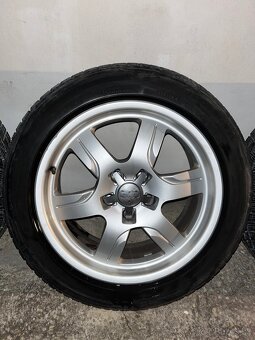 DISKY R17 AUDI/VW/ŠKODA 5x112 + zimné Barum - TOP STAV - 3