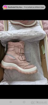 Dievčenské zimné topánky vel.26 - 3