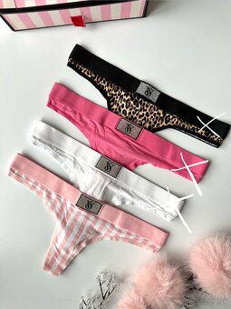 Victoria’s Secret vyššia rada tanga nohavičky S - 3