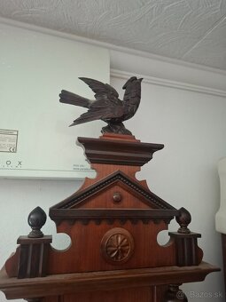 Predám funkčné nástenné hodiny Franz Hermle & Sohn polbicie - 3