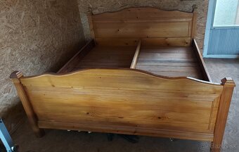 Predám drevenú posteľ - 3