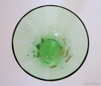 Starožitný pohár ručne maľovaný - 3