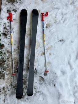 Detské lyže 118cm set - 3