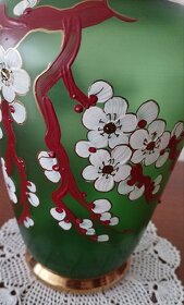 Starožitná sklenená váza - 3