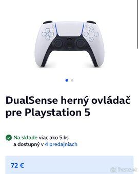 DualSense herný ovládač Playstation 5 - 3