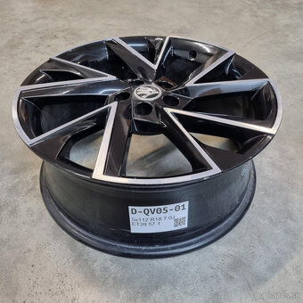 Škoda hliníkové disky 5x100 R18 7J ET39 - 3