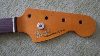 FENDER musicmaster bass neck - 3
