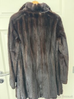 Norkový kožuch- pravý, nádherny - 3