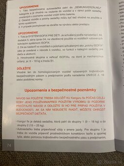 Autosedačka Casualplay s Isofixom 9-25 kg - 3