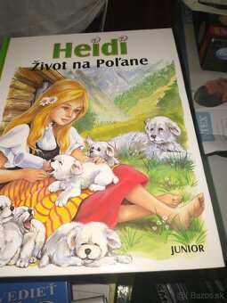 Predám 3 ks kníh.Heidi. - 3