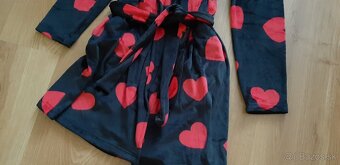 Flysový srdiečkový župán - 3