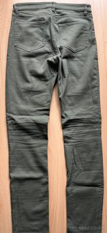 Zelené nohavice H&M - 3