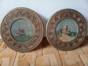 Obrazy maľované na dreve. - 3