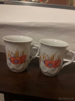 Šálka czechoslovakia 2 kusy cena 4€ - 3