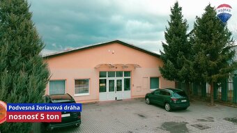 NA PRENÁJOM sklad s administratívou 1.200 m2 podvesný žeriav - 3