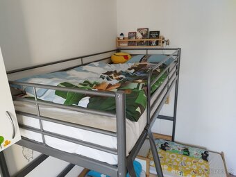 Poschodová posteľ IKEA + 2 detské postele - 3