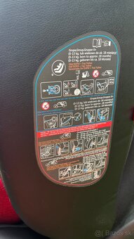 Autosedačka 0-36kg otočná - 3