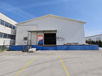 PRENÁJOM - zateplená skladová hala 547 m2, Modra - 3