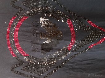 EMPORIO ARMANI crystal damske tricko M/L - 3