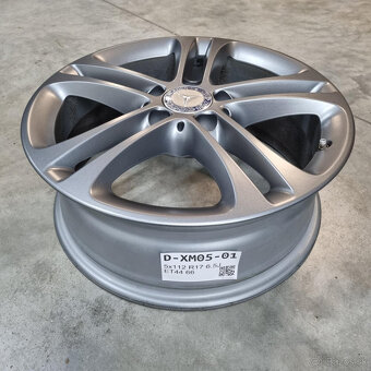 Mercedes hliníkové disky 5x112 R17 6,5J ET44 - 3