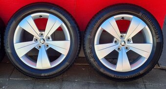 ŠKODA SUPERB 5x112 HLINÍKOVÉ DISKY SO ZIMNÝMI PNEUMATIKAMI - 3