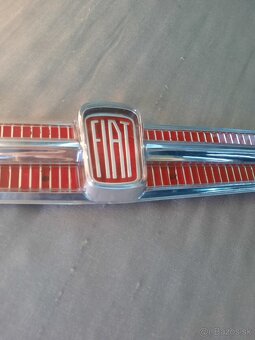Predám predný znak Fiat 850 Berlina rosso - 3