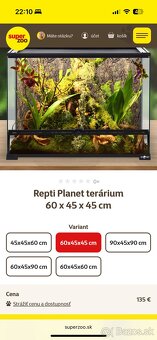 Predám terárium 60x45x45 - 3