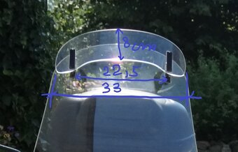 Deflektor na plexištít - 3