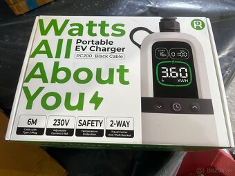 Prenosná EV nabíjačka Type2 - 3