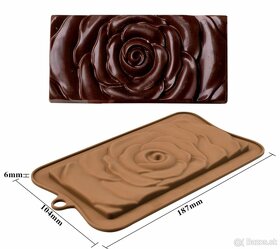 Silikónové formy na čokoládu NOVÉ - 3