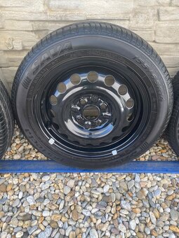 peugeot 107 plechove disky pneumatiky 155/65/14 - 3