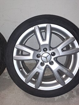 Alu disky Mercedes 5x112 s pneumatikami 215/45R17 - 3