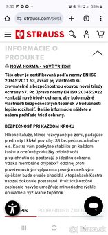 Predam pracovnu obuv Strauss 45 - 3