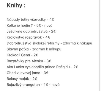 Detské knihy - 3