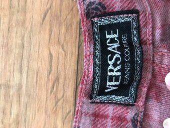 VERSACE originál luxusne/pánske nohavice w 34 XL - 3