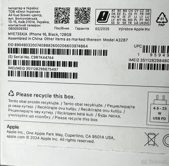 iPhone 16 black 128GB - 3