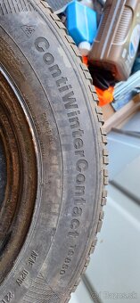 Plecháče Pneumatiky r15 + celoročne 195/65 Continental - 3