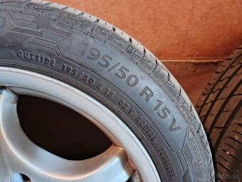 Disky RC-Design s pneu. 15" 4x100, 56mm - 3