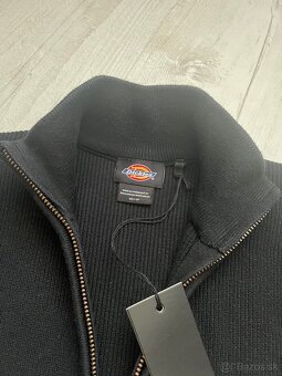 Dickies dámsky čierny sveter na zips XS - 3