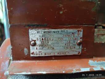 Predám elektromotor 550W, 1,1 KW, 1,5 kW - 3