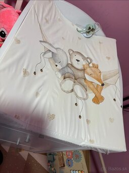 Troj šuflíková kombinovaná postieľka - 3