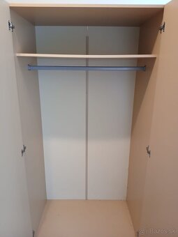 2x Šatníková skriňa/šatník buk lamino (180x90x57 cm) – Prešo - 3